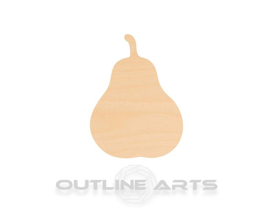 Unfinished Wooden Pear Shape | Craft Supply **Bulk Pricing Available**  SHIPS FAST*thicknesses are NOMINAL*