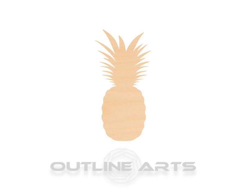 Unfinished Wooden Pineapple Shape | Craft Supply **Bulk Pricing Available**  SHIPS FAST*thicknesses are NOMINAL*