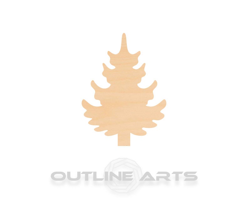 Unfinished Wooden Pine Tree Shape | Craft Supply **Bulk Pricing Available**  SHIPS FAST*thicknesses are NOMINAL*