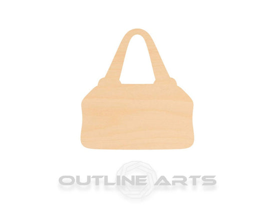 Unfinished Wooden Handbag Shape | Craft Supply **Bulk Pricing Available**  SHIPS FAST*thicknesses are NOMINAL*