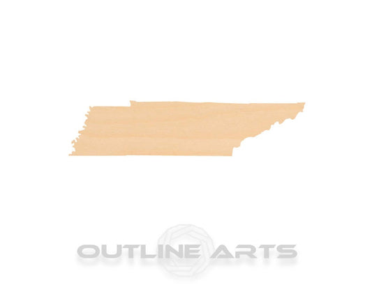 Unfinished Wooden Tennessee Shape | Craft Supply **Bulk Pricing Available**  SHIPS FAST*thicknesses are NOMINAL*