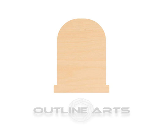 Unfinished Wooden Tombstone Shape | Craft Supply **Bulk Pricing Available**  SHIPS FAST*thicknesses are NOMINAL*