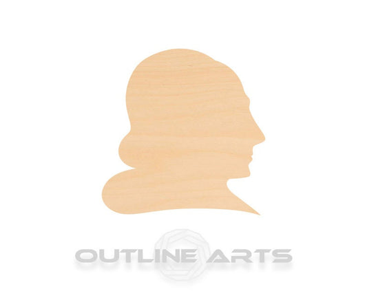 Unfinished Wooden William Shakespeare Shape | Craft Supply **Bulk Pricing Available**  SHIPS FAST*thicknesses are NOMINAL*