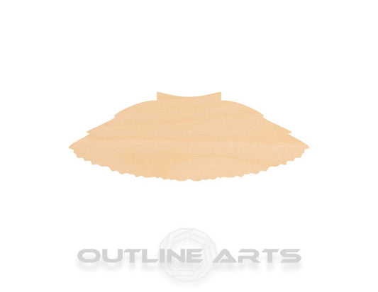 Unfinished Wooden Tutu Shape | Craft Supply **Bulk Pricing Available**  SHIPS FAST*thicknesses are NOMINAL*