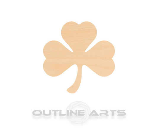 Unfinished Wooden Shamrock Shape | Craft Supply **Bulk Pricing Available**  SHIPS FAST*thicknesses are NOMINAL*