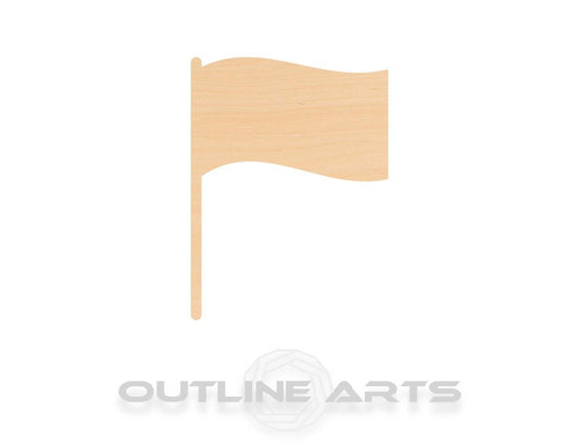 Unfinished Wooden Flag Shape | Craft Supply **Bulk Pricing Available**  SHIPS FAST*thicknesses are NOMINAL*