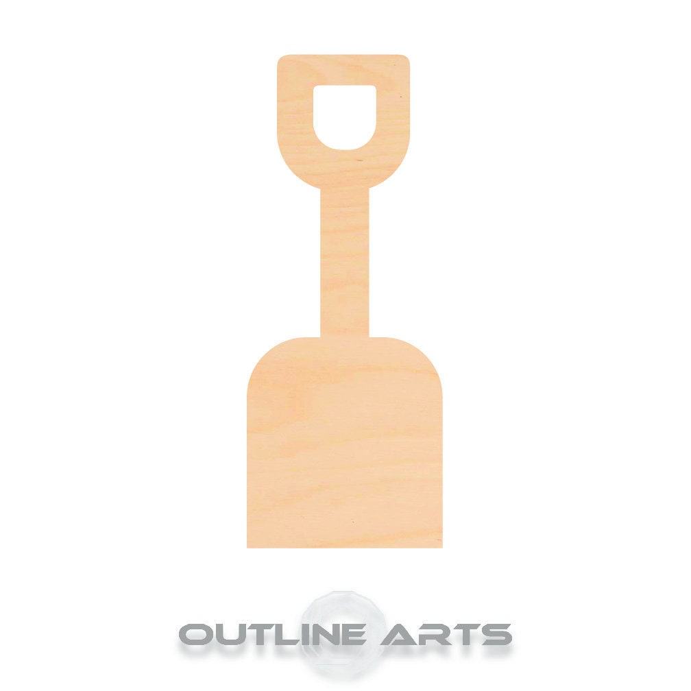 Unfinished Wooden Shovel Shape | Craft Supply **Bulk Pricing Available**  SHIPS FAST*thicknesses are NOMINAL*