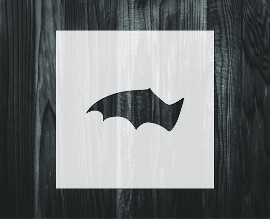 Bat wing stencil, Mylar reusable stencil, Stencil, FAST SHIPPING