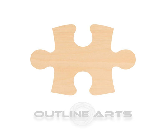 Unfinished Wooden Puzzle Piece Shape | Craft Supply **Bulk Pricing Available**  SHIPS FAST. ***Pieces don’t fit together***