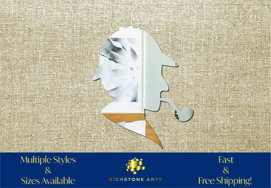 Decorative Detective Shaped Acrylic Mirror | Many Shapes Available