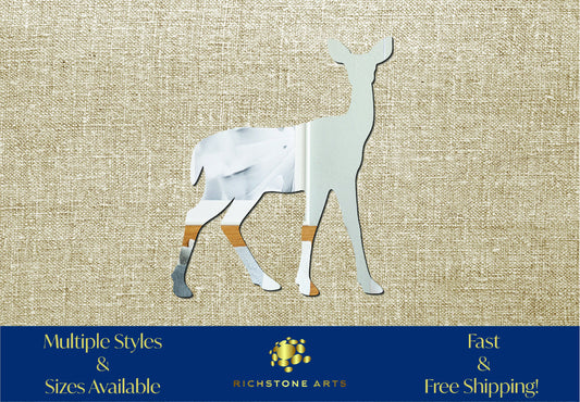 Decorative Doe Shaped Acrylic Mirror | Many Shapes Available