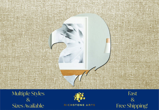 Decorative Eagle Head Shaped Acrylic Mirror | Many Shapes Available