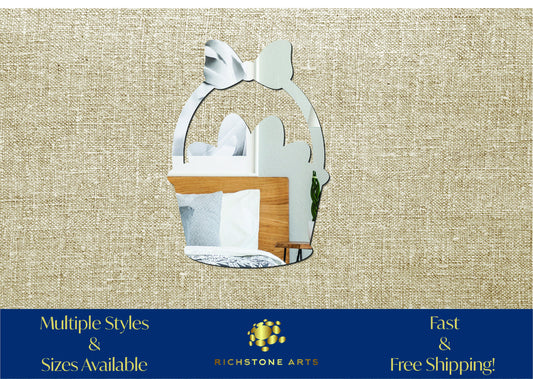 Decorative Easter Basket Shaped Acrylic Mirror | Many Shapes Available