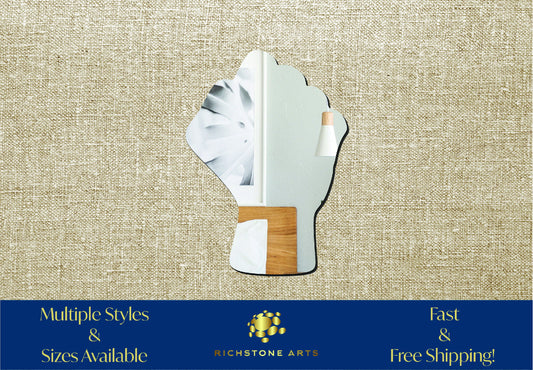 Decorative Fist Shaped Acrylic Mirror | Many Shapes Available