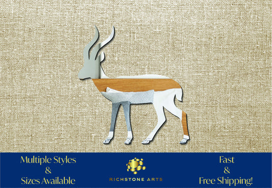 Decorative Gazelle Shaped Acrylic Mirror | Many Shapes Available