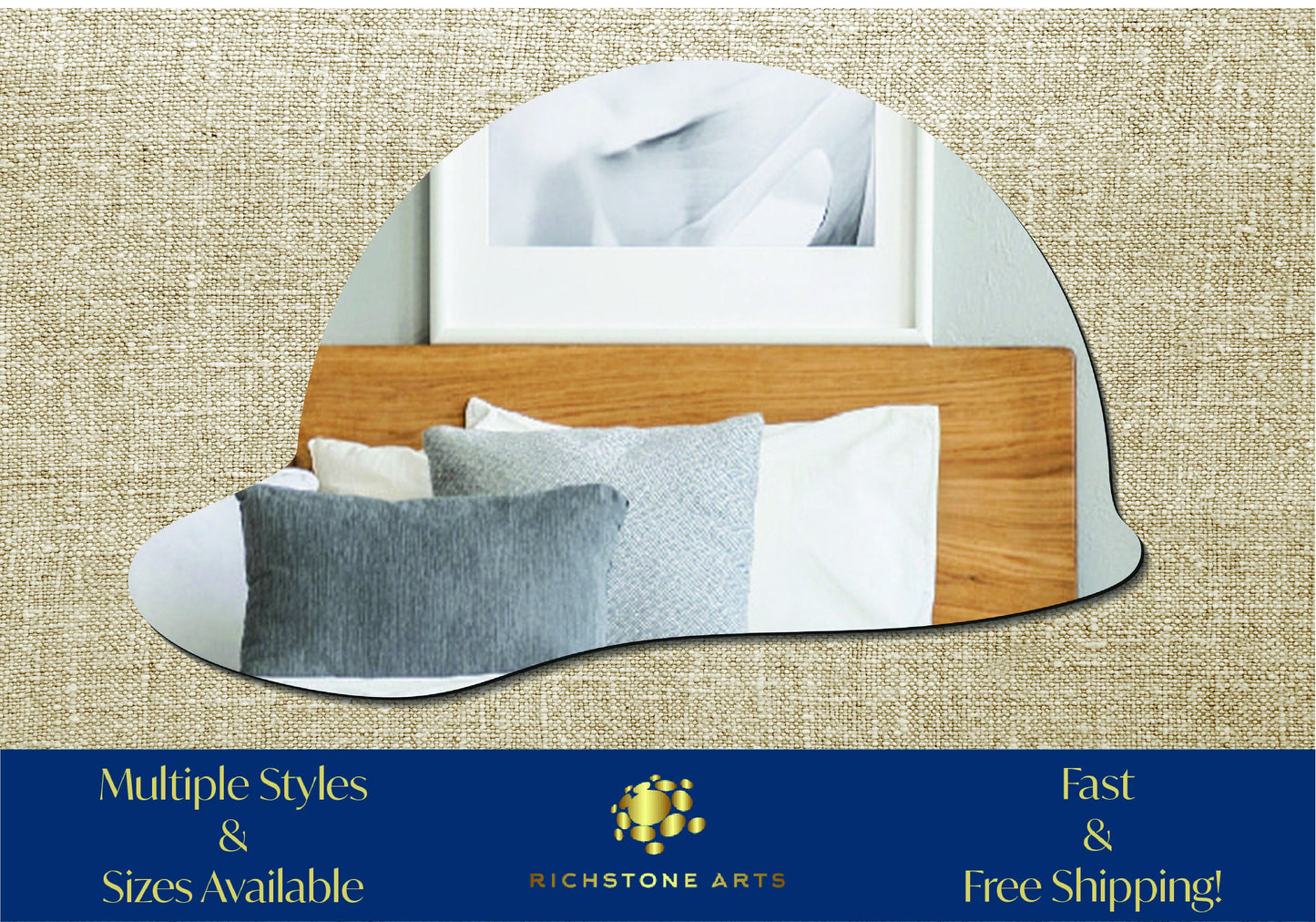 Decorative Hardhat Shaped Acrylic Mirror | Many Shapes Available