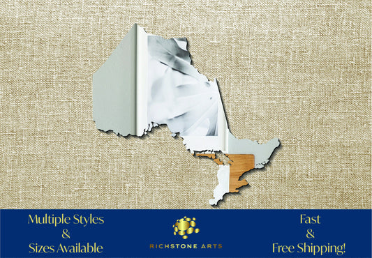 Decorative Ontario Shaped Acrylic Mirror | Many Shapes Available