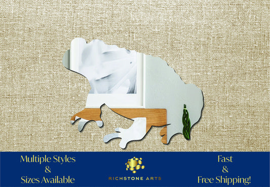 Decorative Toad Shaped Acrylic Mirror | Many Shapes Available