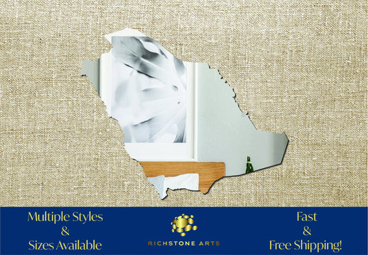 Decoration Saudi Arabia Shaped Acrylic Mirror | Many Shapes Available