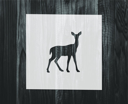 Doe Stencil, Mylar reusable stencil, Stencil, FAST SHIPPING