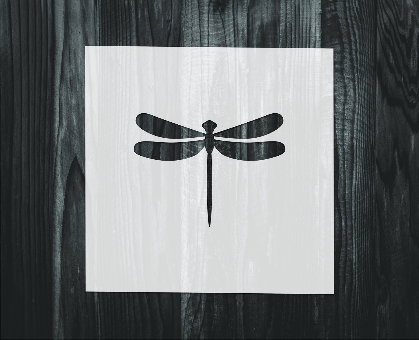 Dragonfly Stencil, Mylar reusable stencil, Stencil, FAST SHIPPING