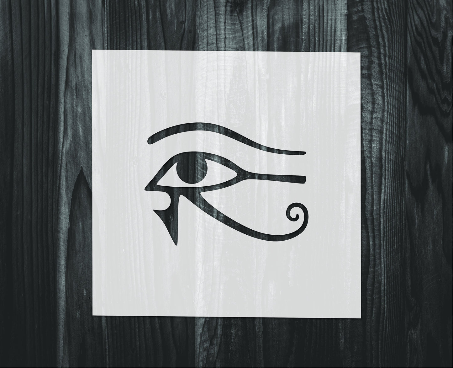 Eye of Horus Stencil, Mylar reusable stencil, Stencil, FAST SHIPPING