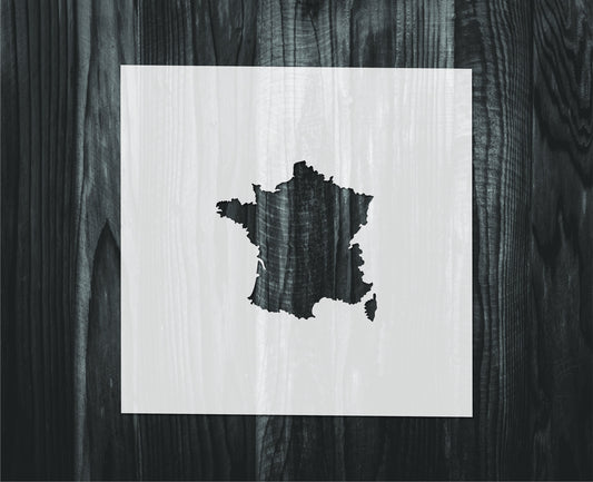 France Stencil, Mylar reusable stencil, Stencil, FAST SHIPPING