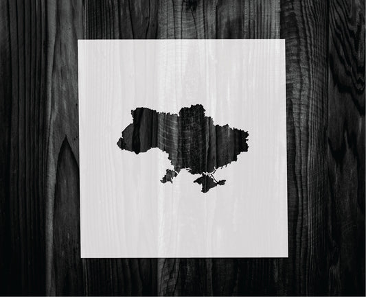 Ukraine Stencil, Mylar reusable stencil, Stencil, FAST SHIPPING