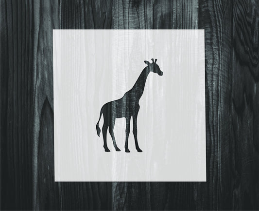 Giraffe Stencil, Mylar reusable stencil, Stencil, FAST SHIPPING