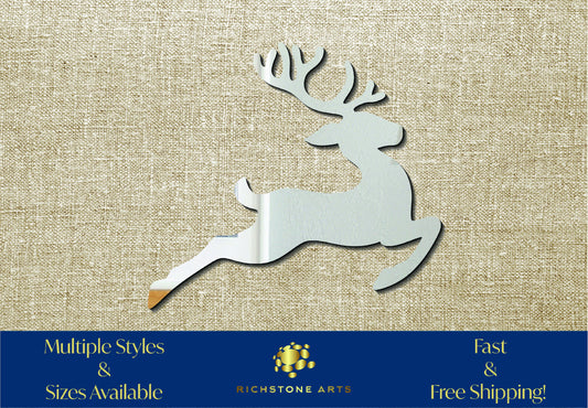 Decorative Flying Reindeer Shaped Acrylic Mirror | Many Shapes Available