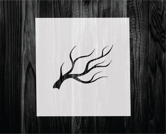 Tree Branch Stencil, Mylar reusable stencil, Stencil, FAST SHIPPING