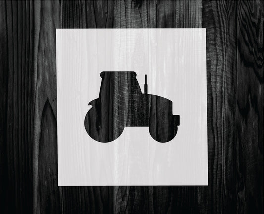 Tractor Stencil, Mylar reusable stencil, Stencil, FAST SHIPPING