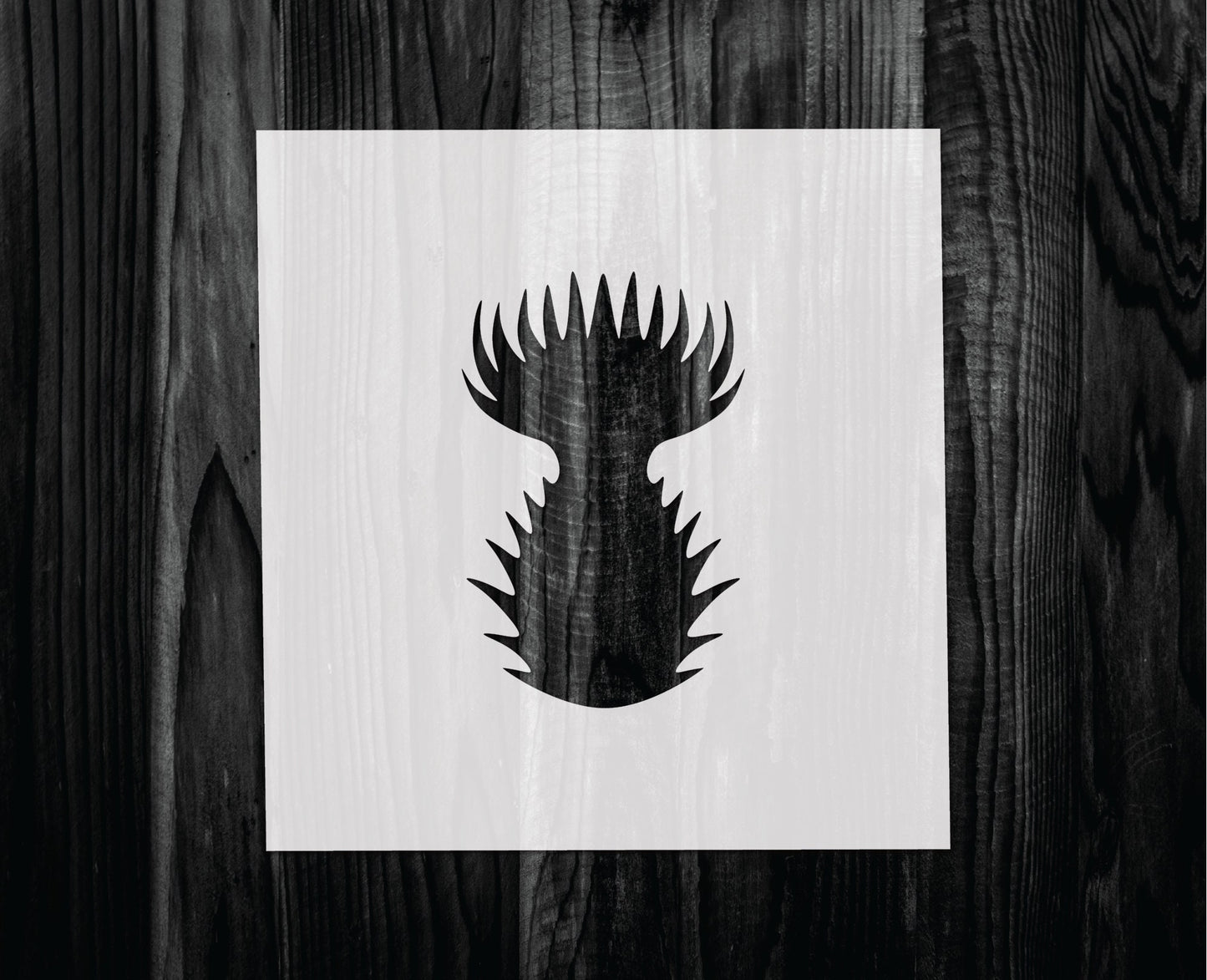 Thistle Stencil, Mylar reusable stencil, Stencil, FAST SHIPPING