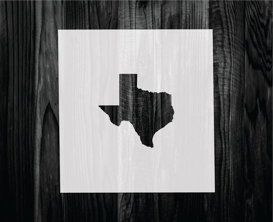 Texas Stencil, Mylar reusable stencil, Stencil, FAST SHIPPING
