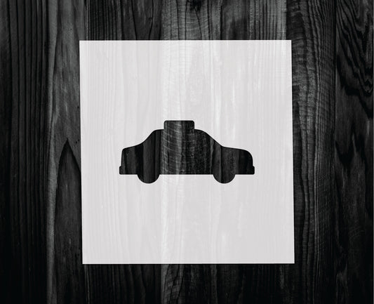 Taxi Stencil, Mylar reusable stencil, Stencil, FAST SHIPPING