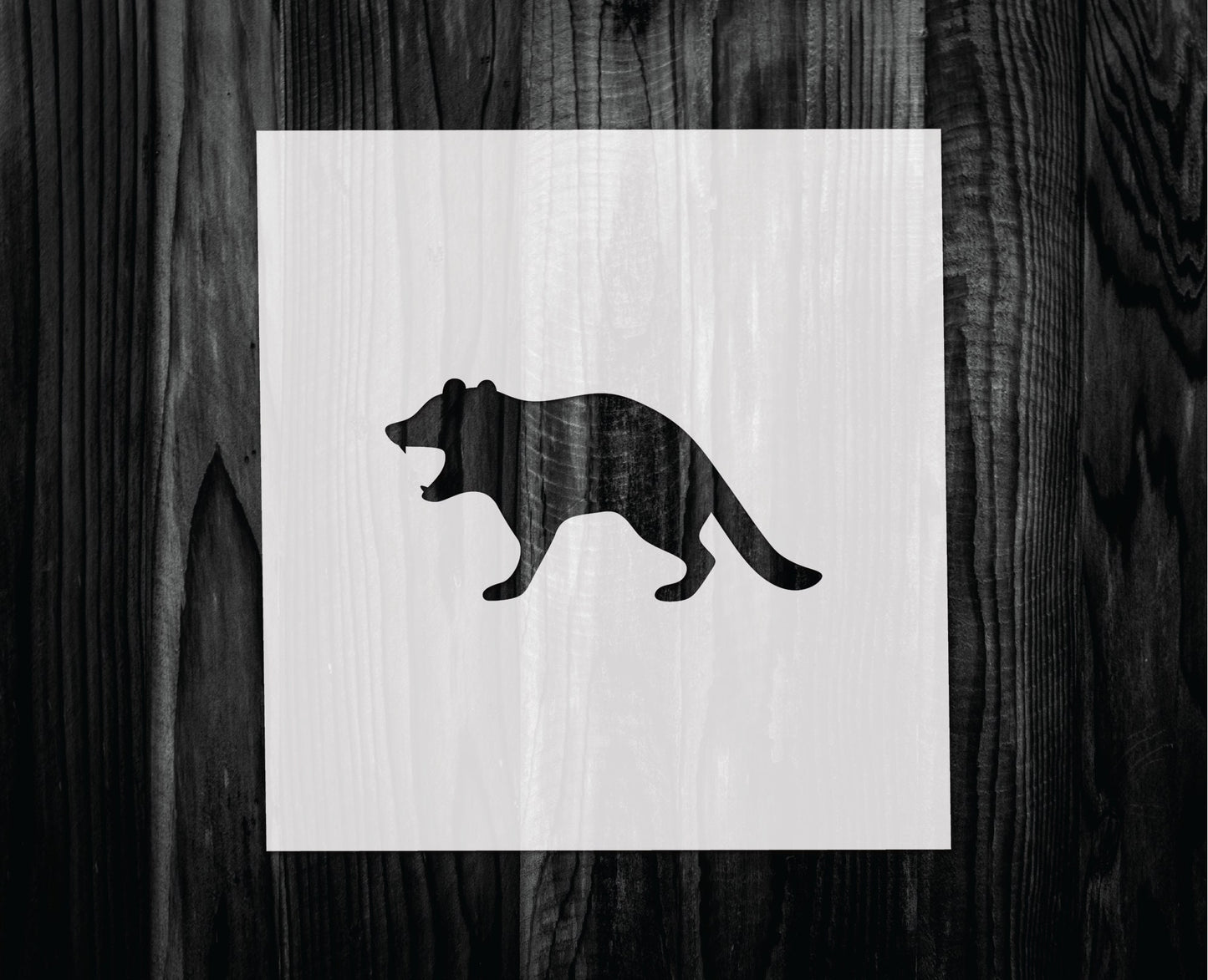 Tasmanian Stencil, Mylar reusable stencil, Stencil, FAST SHIPPING