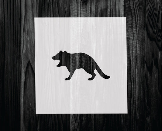 Tasmanian Stencil, Mylar reusable stencil, Stencil, FAST SHIPPING