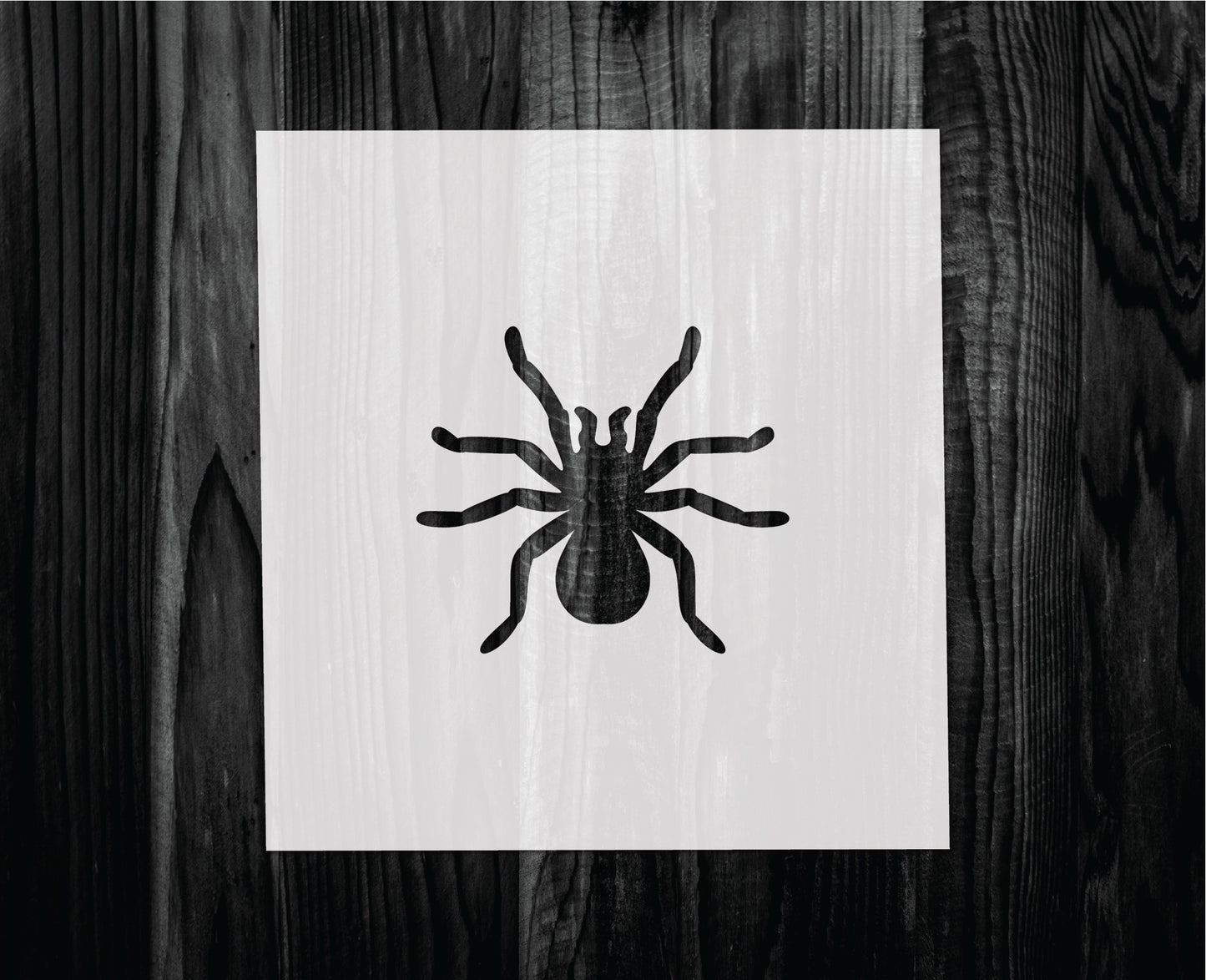 Tarantula Stencil, Mylar reusable stencil, Stencil, FAST SHIPPING
