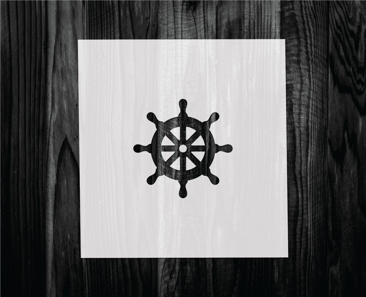 Steering Wheel Stencil, Mylar reusable stencil, Stencil, FAST SHIPPING