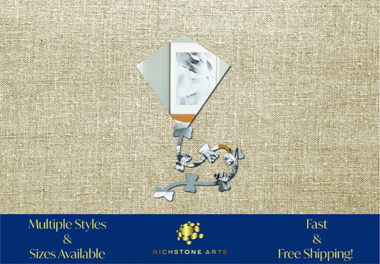 Decorative Kite Shaped Acrylic Mirror | Many Shapes Available