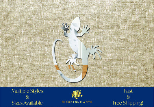 Decorative Lizard Shaped Acrylic Mirror | Many Shapes Available