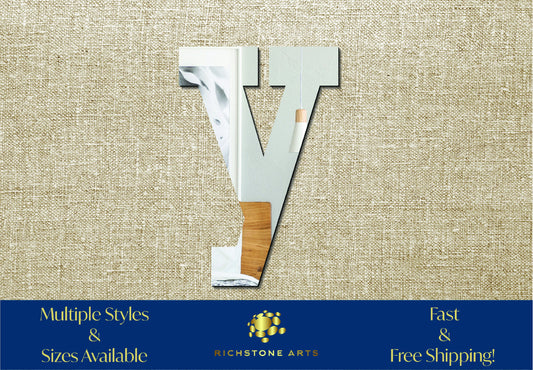 Decorative Lowercase y Shaped Acrylic Mirror | Many Shapes Available