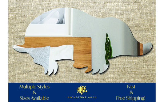 Decorative Mole Shaped Acrylic Mirror | Many Shapes Available