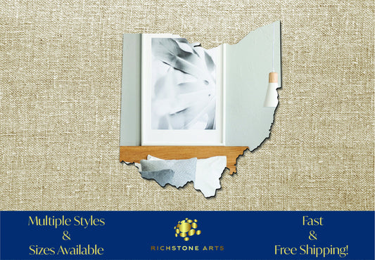 Decorative Ohio Shaped Acrylic Mirror | Many Shapes Available