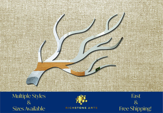 Decorative Tree Branch Shaped Acrylic Mirror | Many Shapes Available