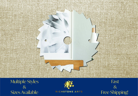 Decoration Saw Blade Shaped Acrylic Mirror | Many Shapes Available