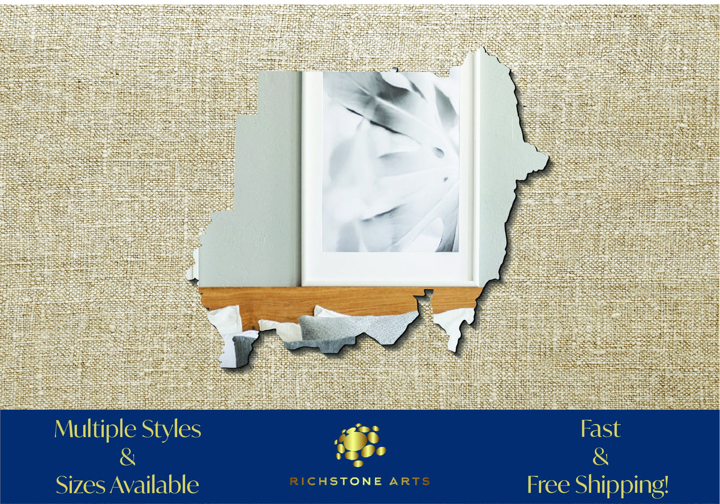 Decoration Sudan Shaped Acrylic Mirror | Many Shapes Available