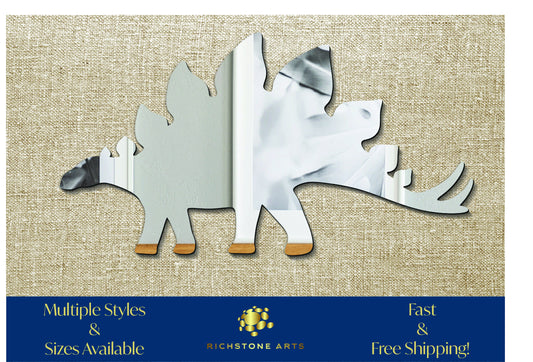 Decoration Stegosaurus Shaped Acrylic Mirror | Many Shapes Available