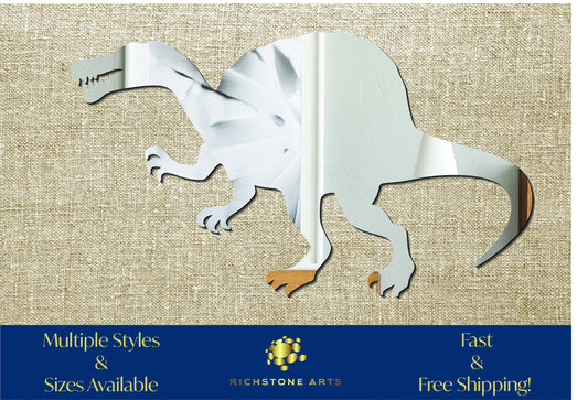 Decoration Spinosaurus Shaped Acrylic Mirror | Many Shapes Available