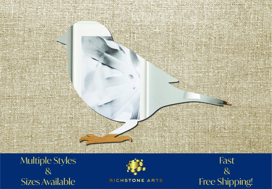 Decoration Sparrow Shaped Acrylic Mirror | Many Shapes Available